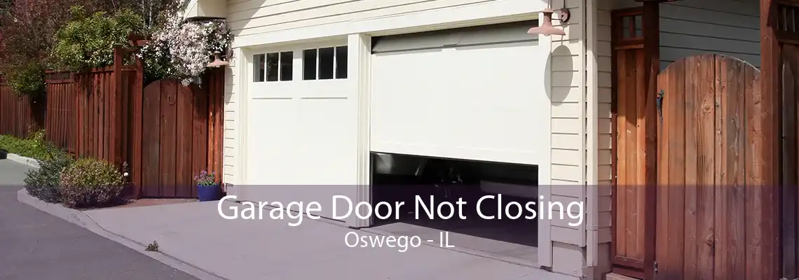 Garage Door Not Closing Oswego - IL