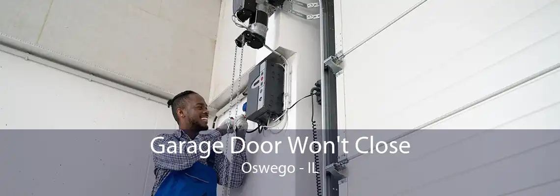 Garage Door Won't Close Oswego - IL