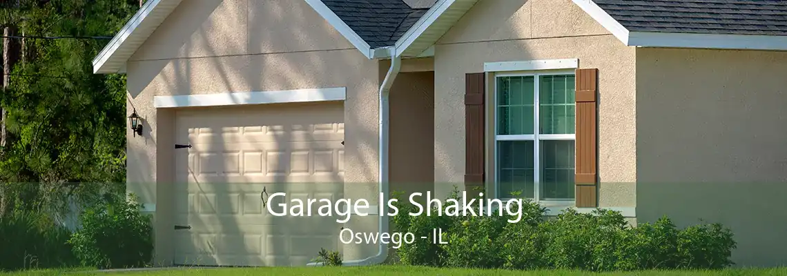 Garage Is Shaking Oswego - IL