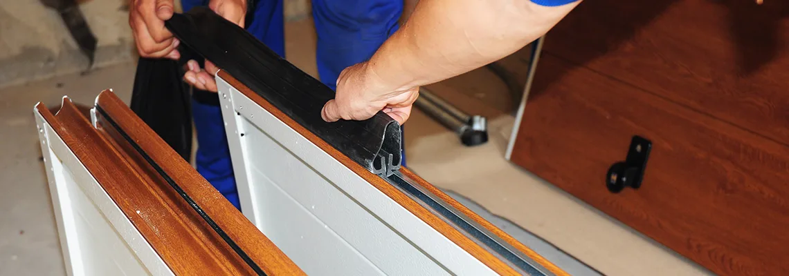 Swing Garage Door Seals Repair And Installation in Oswego, Illinois