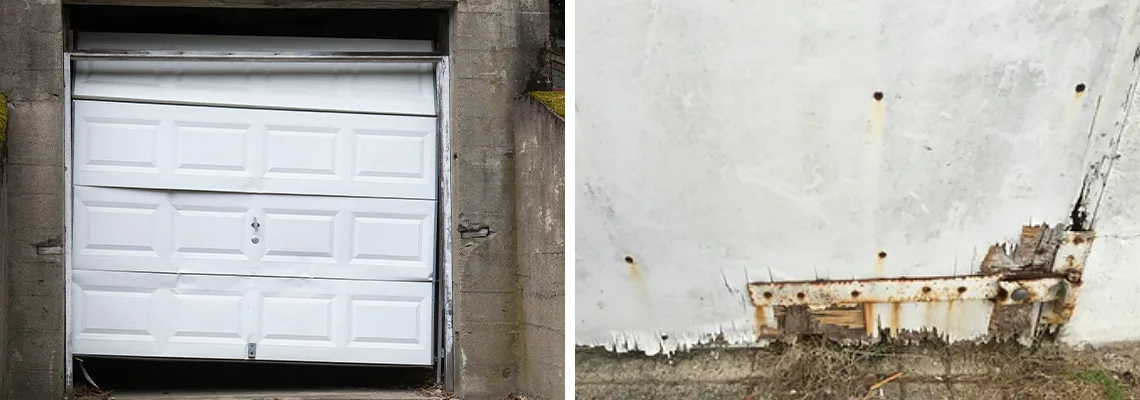 Rotten Commercial Garage Door Repair in Oswego, IL