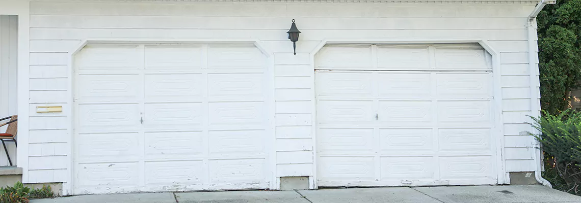 Roller Garage Door Dropped Down Replacement in Oswego, IL