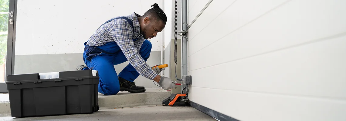 Garage Door Track Repair in Oswego, IL