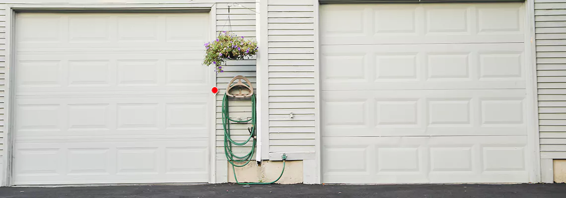 Sectional Garage Door Dropped Down Repair in Oswego, Illinois