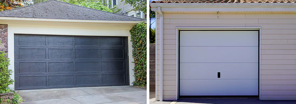 Custom Wooden Garage Doors Repair in Oswego, Illinois